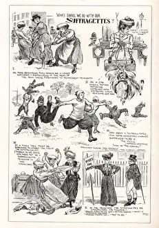 Suffrage Movement History Prints: What shall we do with our SUFFRAGETTES