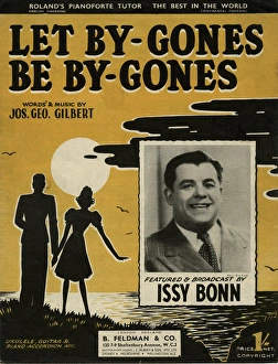 Sheet music cover, Let By-Gones Be By-Gones Sheet music cover, Let By-Gones Be By-Gones
