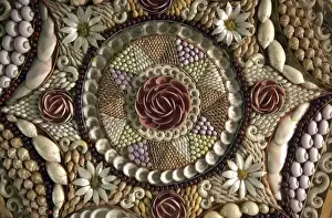 Victorian Shell Mosaic Print