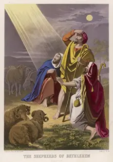Annunciation To The Shepherds Prints: Shepherds Informed