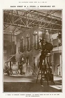 Sherlock Holmes Prints: 1921 Sherlock Holmes Film Print