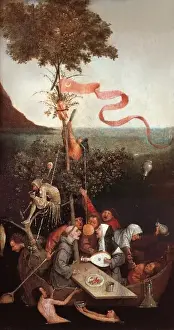 Oil On Wood Painting Techniques Prints: The Ship of Fools