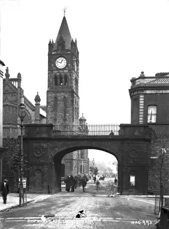 Early 20th Century Print of Shipquay Gate, Londonderry