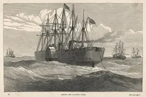 Atlantic Cable Laying Prints: SHIPS / GREAT EASTERN