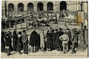 World War I Events Prints: Shot-Down Gotha