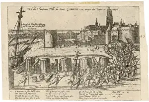 Siege of Campen Print