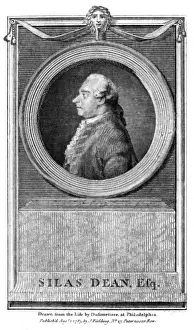 Silas Deane Print - American Diplomat 1737-1789