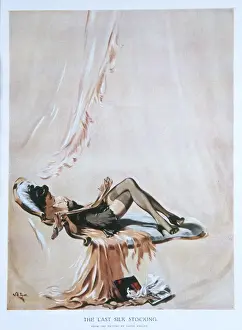 The Last Silk Stocking Print by David Wright