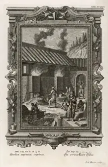 Old Testament Biblical Art Prints: Silversmiths at Work
