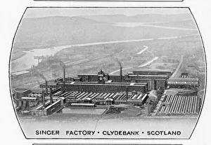 Singer Sewing Machines - factory in Clydebank Singer Sewing Machines - factory in Clydebank