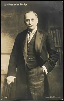 British Composer Portrait Prints: Sir Frederick Bridge