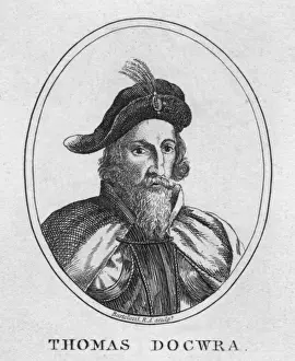 English History Figures Prints: Sir Thomas Docwra