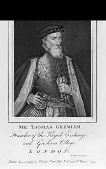 16th Century Architecture UK Prints: Sir Thomas Gresham