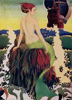 Fantasy Sea Creatures Prints: THE SIREN