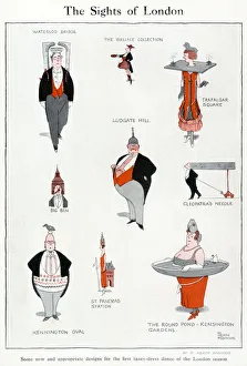 The Sites of London, by William Heath Robinson The Sites of London, by William Heath Robinson