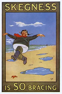 Skegness is SO Bracing by John Hassall Skegness is SO Bracing by John Hassall