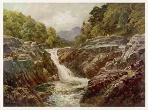 Lake District Waterfalls Prints: Skelwith Force Waterfall