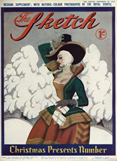 The Sketch front cover, Christmas Presents Number 1934 The Sketch front cover, Christmas Presents Number 1934