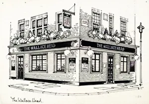 Sketch of Wallace Head PH, Marylebone, London Sketch of Wallace Head PH, Marylebone, London