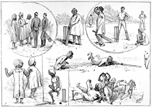 Sketches of Cricket in India, 1890 Sketches of Cricket in India, 1890