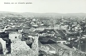 Skopje, Macedonia - View from the citadel Skopje, Macedonia - View from the citadel