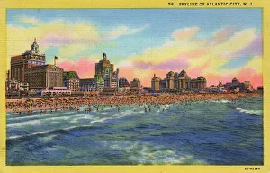 Skyline of Atlantic City, New Jersey, USA Skyline of Atlantic City, New Jersey, USA