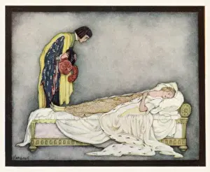 Sleeping Beauty Art Prints: Sleeping B / J. Harbour
