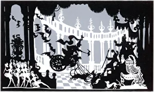 Sleeping Beauty ballet, christening scene Sleeping Beauty ballet, christening scene