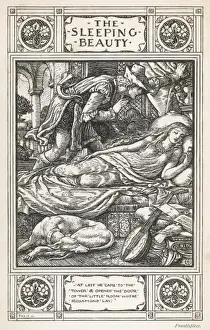 Sleeping Beauty / (Crane) - Rosamond in the Tower Print