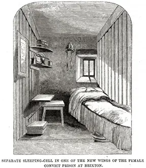 Brixton Prison Sleeping Cell Print