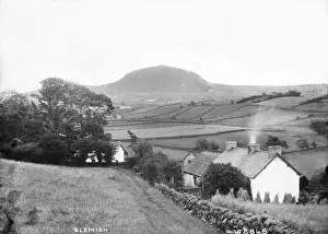 Northern Ireland Village Scene Prints: Slemish