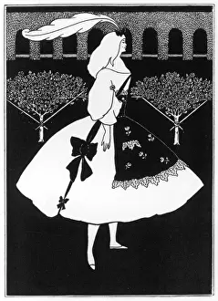 Aubrey Beardsley Prints Online Prints: The Slippers of Cinderella