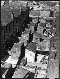 Victorian Era Housing Conditions Prints: Back to Back Slums