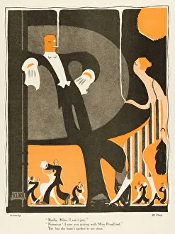 Smoking & Jazzing / Pan Jazzing Print