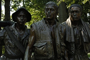 The Three Soldiers (1984) by Frederick Hart (1943-1999). Was The Three Soldiers (1984) by Frederick Hart (1943-1999). Was