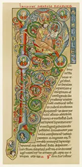 Solomon Writing Proverbs Print