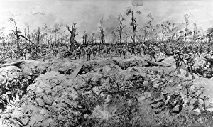 South African soldiers capturing Delville Wood South African soldiers capturing Delville Wood