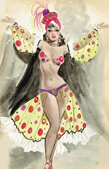 South American Dancer - Murrays Cabaret Club Costume South American Dancer - Murrays Cabaret Club Costume