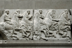 South Frieze of the Parthenon. The Acropolis, Athens, Greece South Frieze of the Parthenon. The Acropolis, Athens, Greece