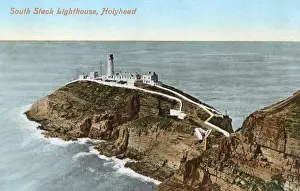 South Stack Lighthouse Prints: South Stack Lighthouse - Holyhead