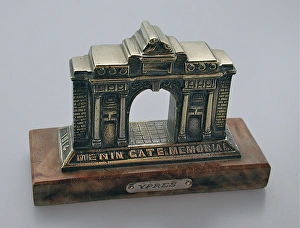 Souvenir of Ypres, Menin Gate Memorial, WW1 Souvenir of Ypres, Menin Gate Memorial, WW1