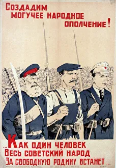 Soviet Poster Art Print