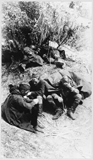 Soviet Troops Resting Print