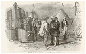 Soyer's Field Kitchen Print, Crimea Scene