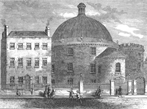 Spa Fields Chapel Print 1781 Engraving