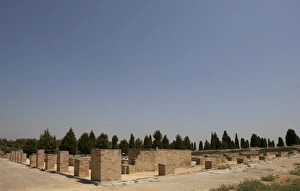 Spain. Andalusia. Italica. Ruins. Area of amphitheatre Spain. Andalusia. Italica. Ruins. Area of amphitheatre