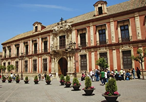 Spain. Andalusia. Sevilla. Archbishops Palace Spain. Andalusia. Sevilla. Archbishops Palace