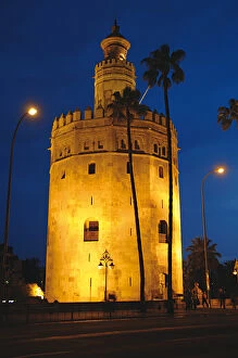 Almohad Collection: Spain. Andalusia. Seville. The Gold Tower (Torre del Oro) by