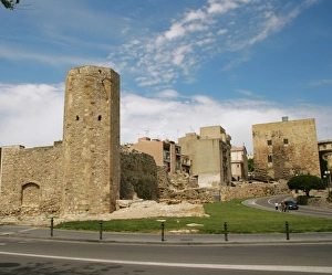 Spain. Catalonia. Tarragona. Muralleta'. Small wall. 15th c Spain. Catalonia. Tarragona. Muralleta'. Small wall. 15th c