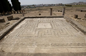 Spain. Italica. House of Hylas. Domus roman. Mosaic Spain. Italica. House of Hylas. Domus roman. Mosaic